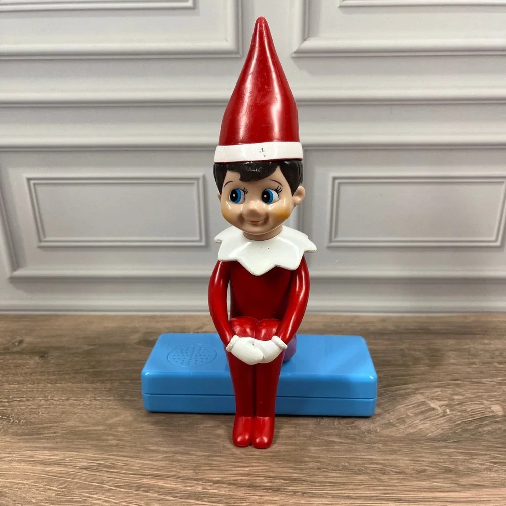 The Elf on the Shelf Hide and Seek Game Red Blue Musical Toy 2013 Elf/Box Only